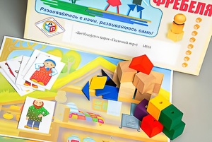Игровой набор Фребеля "Кот Котофеич" (серия "Сказочный мир". Выпуск 1) - fgospostavki.ru - Лесной