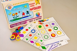 Игровой набор Фребеля "Цвет и форма" (серия "Эксперимент") - fgospostavki.ru - Лесной