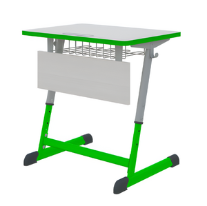 Парта NOMAD одноместная регулируемая по высоте с антивандальной кромкой - fgospostavki.ru - Лесной
