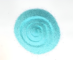 Песок цветной (бирюзовый, 1 кг) - fgospostavki.ru - Лесной