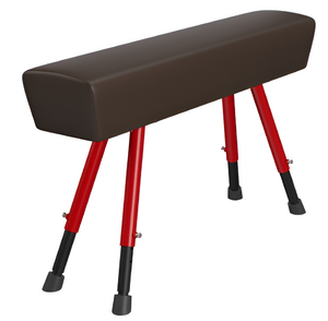 Конь гимнастический переменной высоты (чехол из натуральной кожи) - fgospostavki.ru - Лесной