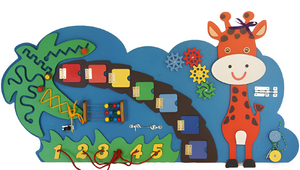 Бизиборд «Жираф» - fgospostavki.ru - Лесной