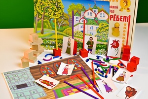 Игровой набор Фребеля "Аленький цветочек" (серия "Сказочный мир". Выпуск 2) - fgospostavki.ru - Лесной