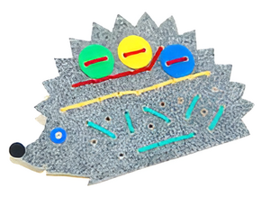 Игра-шнуровка для слабовидящих детей "Ежик" - fgospostavki.ru - Лесной