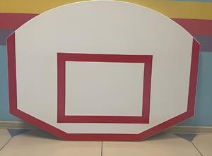 Щит стритбольный тренировочный (влагостойкая фанера), размер 1200х900 миллиметров - fgospostavki.ru - Лесной