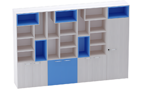 Комплект шкафов Smarty  для кабинета - fgospostavki.ru - Лесной