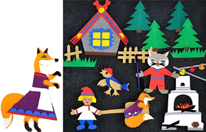 Пособие для слабовидящих детей - Театр-сказка "Жихарка" - fgospostavki.ru - Лесной