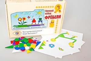 Игровой набор Фребеля "Конструктор плоскостной-2" (Серия "Эксперимент") - fgospostavki.ru - Лесной