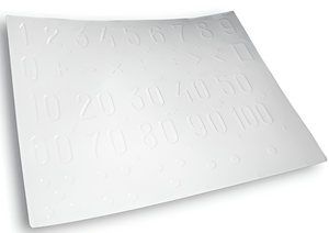 Пособие для слабовидящих детей - Сигнальные карточки по математике - fgospostavki.ru - Лесной