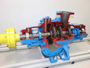 Разрезная модель насоса секционного центробежного типа «ЦНС» - fgospostavki.ru - Лесной