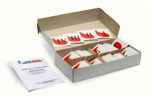 Модель-аппликация "Переливание крови" (набор из 10 комплектов по 12 карт) - fgospostavki.ru - Лесной