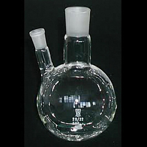 Колба круглодонная с двумя горловинами и шлифами 100 мл. - fgospostavki.ru - Лесной