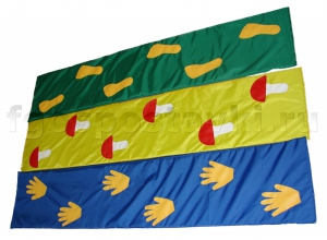 Коврик координационный (из 3-х дорожек + чехол) 120х250 сантиметров - fgospostavki.ru - Лесной