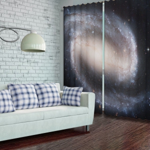 Комплект светонепроницаемых штор "Млечный путь" - fgospostavki.ru - Лесной