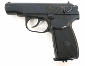 Массогабаритный лазерный макет пистолет Макарова ПМ со встроенным лазерным модулем и аккумуляторной батареей - fgospostavki.ru - Лесной