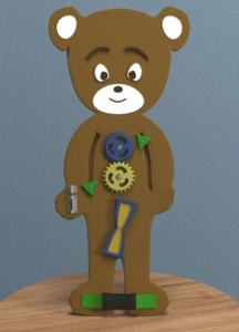 Бизиборд «Медвежонок» - fgospostavki.ru - Лесной