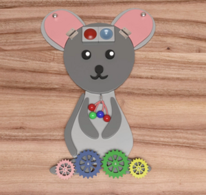 Бизиборд «Мышка-норушка» - fgospostavki.ru - Лесной