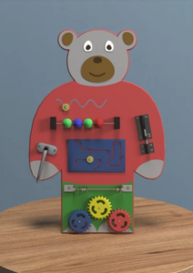 Бизиборд «Папа-медведь» - fgospostavki.ru - Лесной