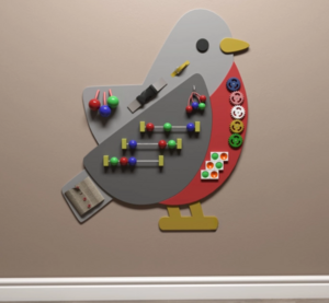 Бизиборд «Перелетный снегирь» - fgospostavki.ru - Лесной