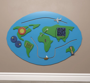 Бизиборд «Планета Земля» - fgospostavki.ru - Лесной