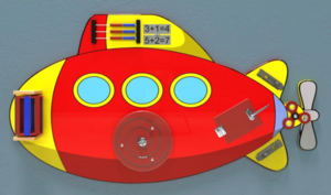 Бизиборд «Подводная лодка» - fgospostavki.ru - Лесной