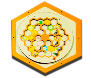 Бизиборд «Пчелиные соты №2» - fgospostavki.ru - Лесной