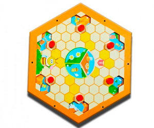 Бизиборд «Пчелиные соты №6» - fgospostavki.ru - Лесной