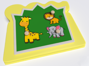 Игровой коммуникатор «Головоломка» 5 уровней - fgospostavki.ru - Лесной