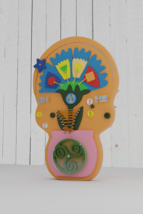 Бизиборд «Василек» - fgospostavki.ru - Лесной