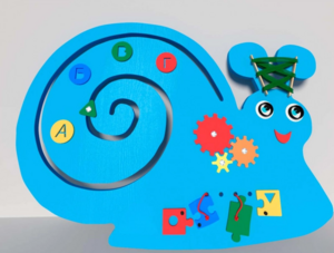 Бизиборд «Улитка» - fgospostavki.ru - Лесной