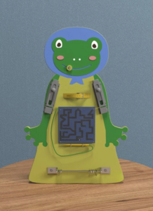 Бизиборд «Царевна-лягушка» - fgospostavki.ru - Лесной