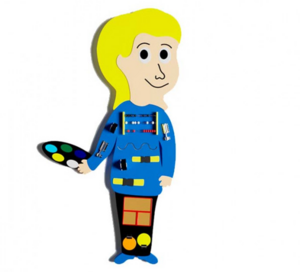 Бизиборд «Юный художник» - fgospostavki.ru - Лесной