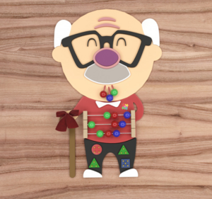 Бизиборд «Дорогой дедушка» - fgospostavki.ru - Лесной