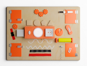 Бизиборд «Световой эффект №1» - fgospostavki.ru - Лесной