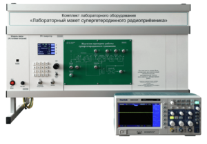 Комплект лабораторного оборудования «Лабораторный макет супергетеродинного радиоприёмника»  - fgospostavki.ru - Лесной
