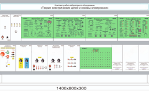 Комплект учебно-лабораторного оборудования «Теория электрических цепей и основы электроники»  - fgospostavki.ru - Лесной
