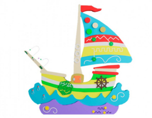 Бизиборд «Морской кораблик» - fgospostavki.ru - Лесной