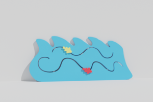 Бизиборд «Морская волна» - fgospostavki.ru - Лесной