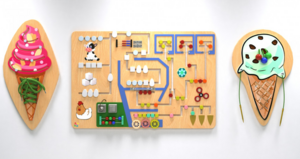 Комплект бизибордов «Фабрика мороженого» - fgospostavki.ru - Лесной