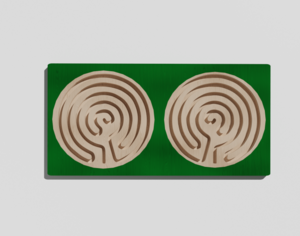 Межполушарная доска №10 зеленая - fgospostavki.ru - Лесной