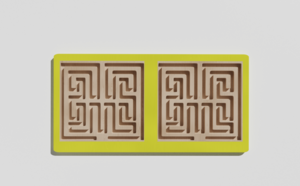 Межполушарная доска №13 желтая - fgospostavki.ru - Лесной