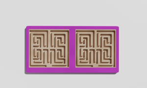 Межполушарная доска №13 фиолетовая - fgospostavki.ru - Лесной