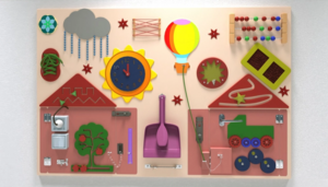 Бизиборд «Бытовые предметы» - fgospostavki.ru - Лесной