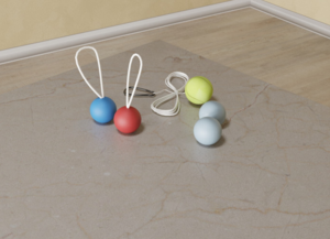 Набор мячей для занятий на доске Бильгоу - fgospostavki.ru - Лесной