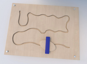 Бизипанель «Морская волна» - fgospostavki.ru - Лесной