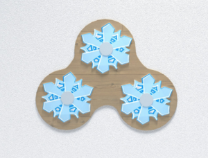 Бизипанель «Снежинка» - fgospostavki.ru - Лесной