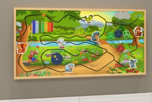 Настенная панель «Среда обитания» - fgospostavki.ru - Лесной