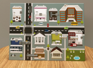 Настенная панель «Городские улицы» - fgospostavki.ru - Лесной