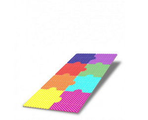 Настенная панель «Разноцветные пазлы» - fgospostavki.ru - Лесной