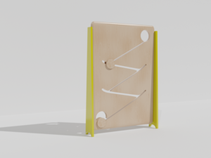 Развивающая игровая панель с дорожками вверх-вниз - fgospostavki.ru - Лесной